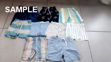 PBOYS ASSTD PTD TWILL SHORTS