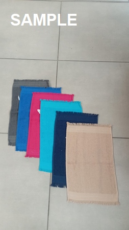 FRINGE GUEST TOWELS