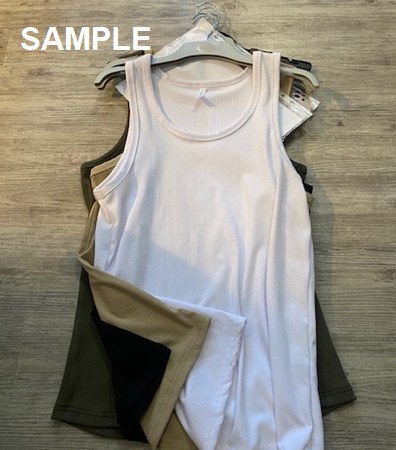 MNS PLAIN RIBBED VESTS TR23632
