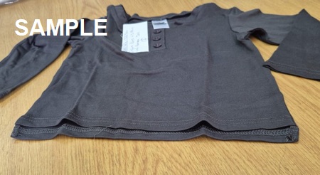 TODD BOYS LSLVE BUTTON TEE E E1