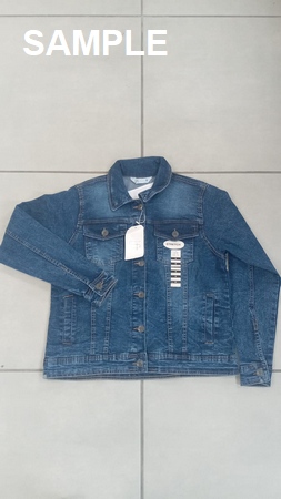 LDS DENIM STRETCH JACKET 520 26