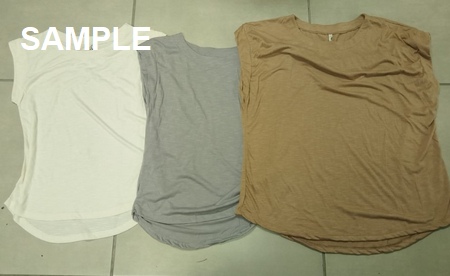 LDS SLESS HIGH LOW KNIT TOP DR33977 78