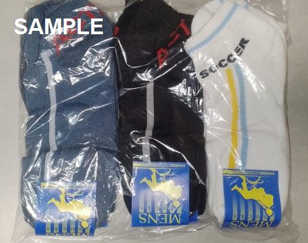 MNS ASSTD SPORT SNEAKER SOCKS MPSN005